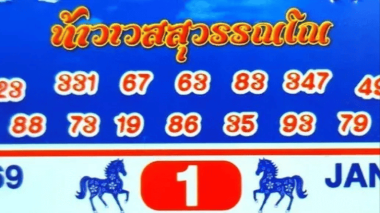 เลขเด็ด “ปฏิทินท้าวเวสสุวรรณโณ” งวด 17 มกราคม 2569 รวมโพย 18 ชุด รีบส่องก่อนกลายเป็นเลขอั้น!